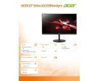 Acer Nitro XV270PBMIIPRX czarny - 553919 - zdjęcie 5